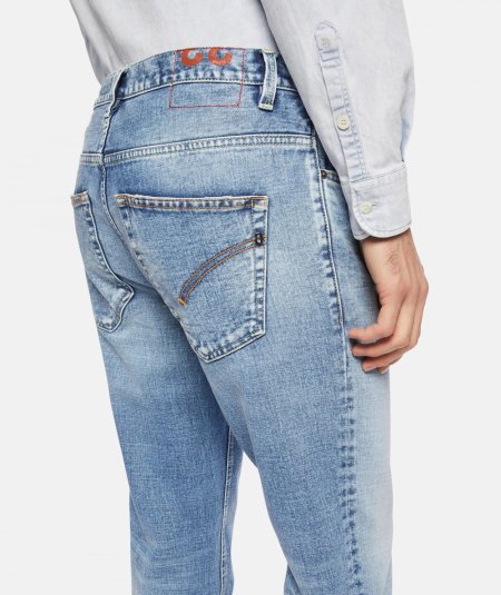 Brighton carrot jeans in fixed denim