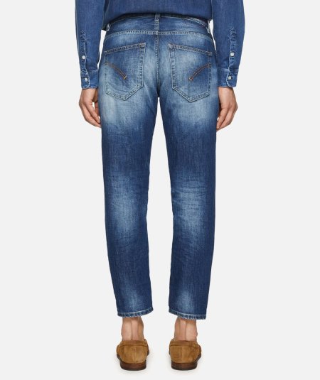 Jeans Brighton carrot in denim fisso