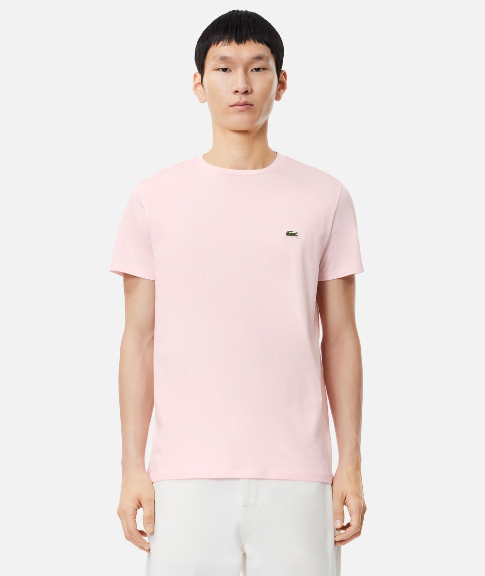 Lacoste t shirt pima cotton best sale