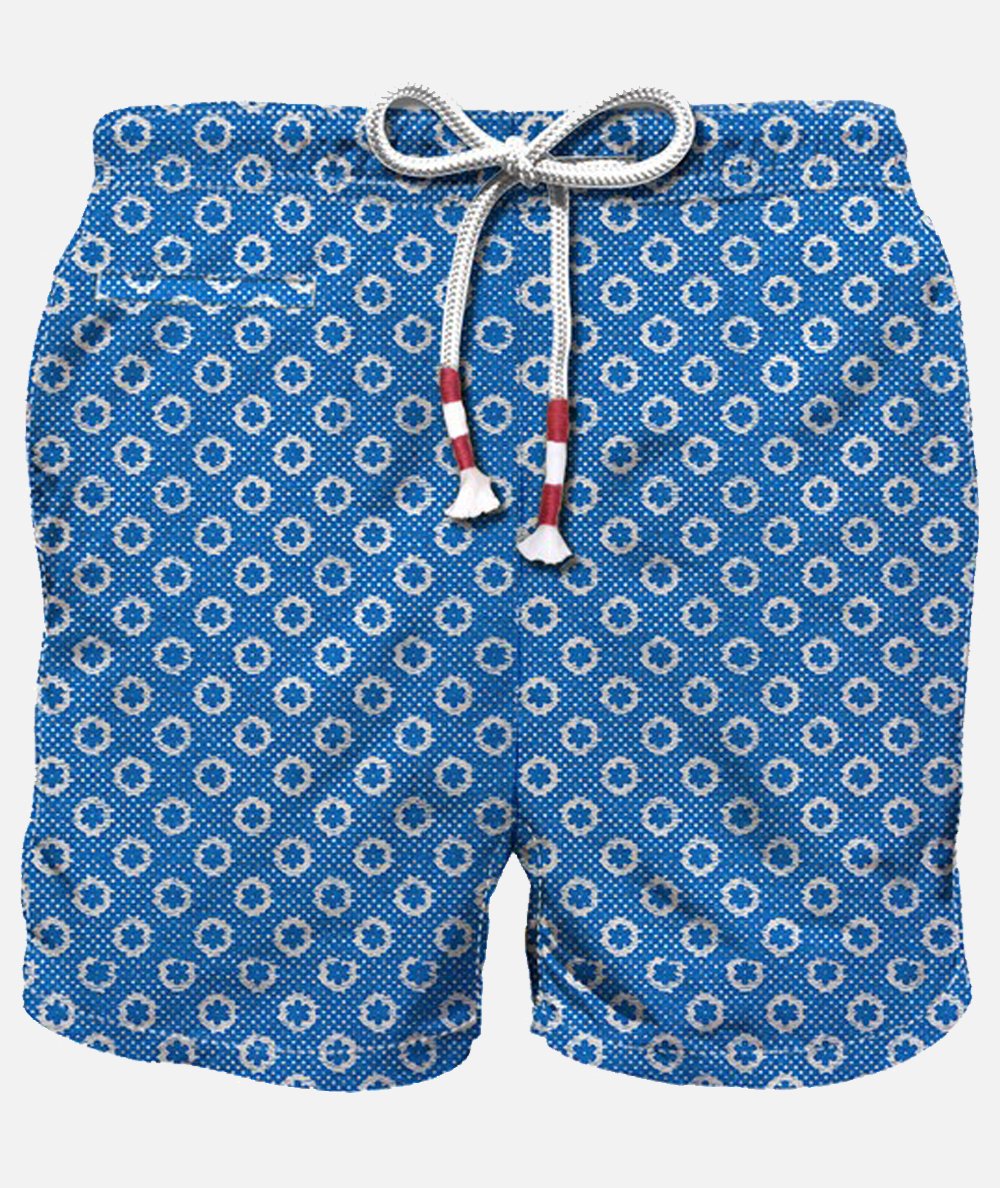 Costume da mare boxer - Flower Pois