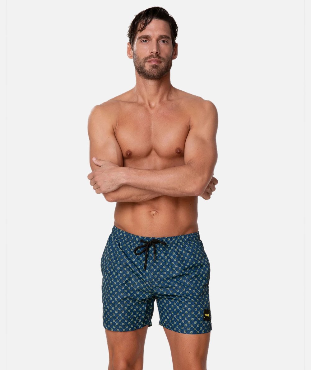 Costume da mare boxer Mood Micro Pattern