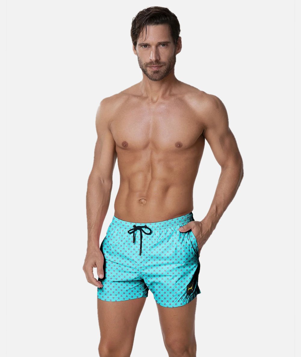 Costume da mare boxer Mood Micro Pattern