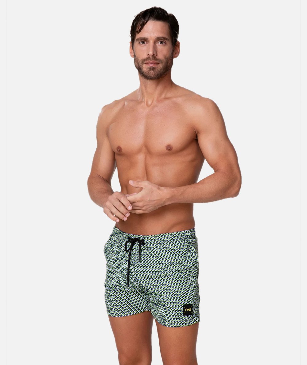 Costume da mare boxer Mood Micro Pattern