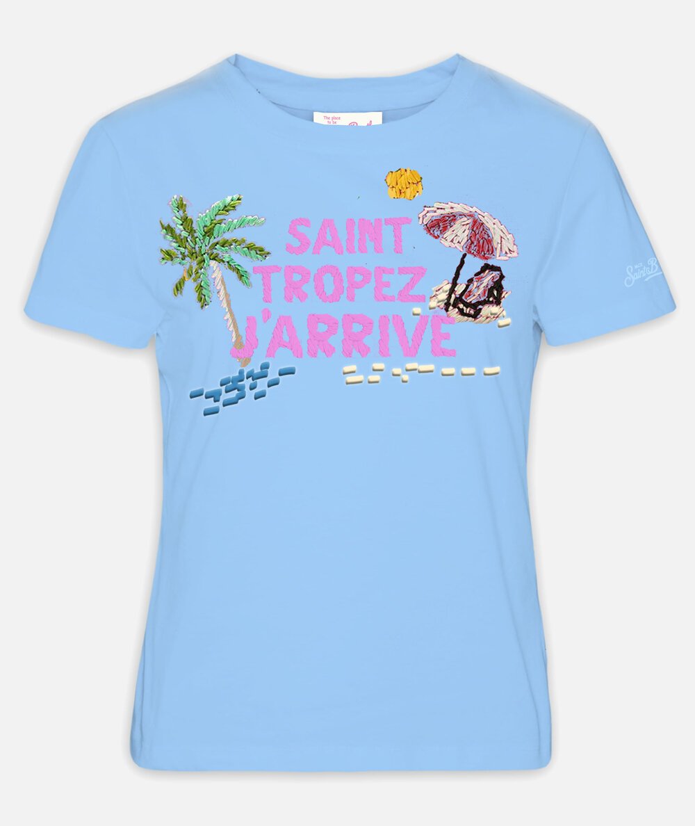 T-SHIRT TROPEZ JARRIVE 31 EMB