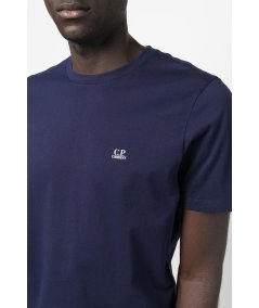 T-shirt with small logo in 30/1 jersey