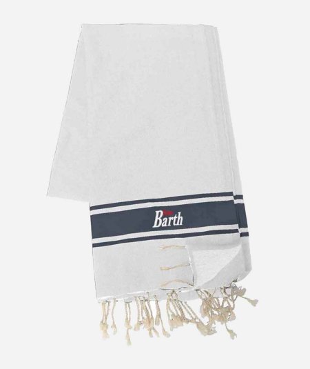 Beach towel with fringes - Duepistudio ***** Abbigliamento, Accessori e Calzature | Uomo - Donna