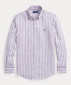 Striped linen shirt