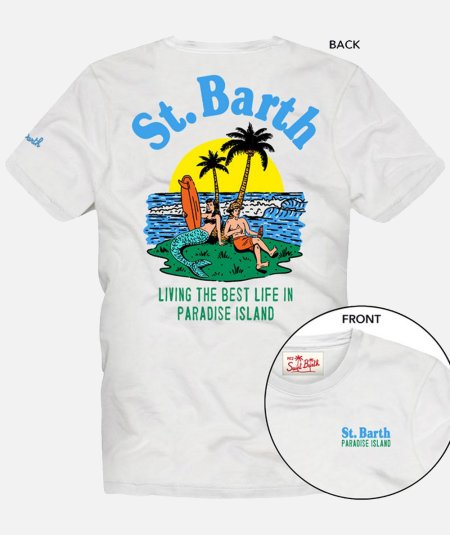 Paradise Island Saint Barth T-shirt