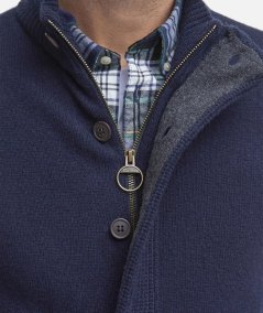 CARDIGAN PATCH ZIP