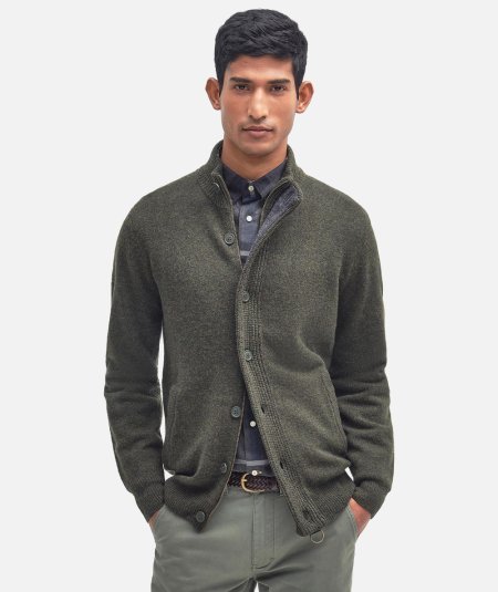 CARDIGAN PATCH ZIP