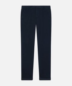 Pantaloni Gaubert slim in gabardina mano calda