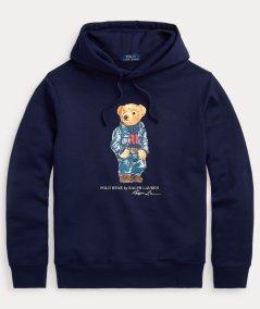 Felpa con cappuccio in pile Polo Bear