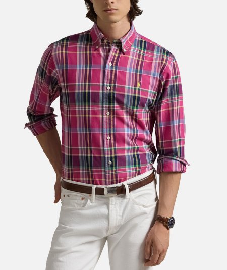 Camicia Oxford a quadri