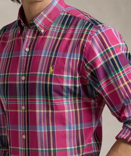 Camicia Oxford a quadri