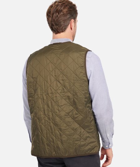 GILET POLAR QUILT WAIST COAT ZIP LINER