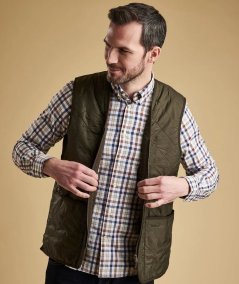 GILET POLAR QUILT WAIST COAT ZIP LINER