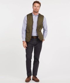 GILET POLAR QUILT WAIST COAT ZIP LINER