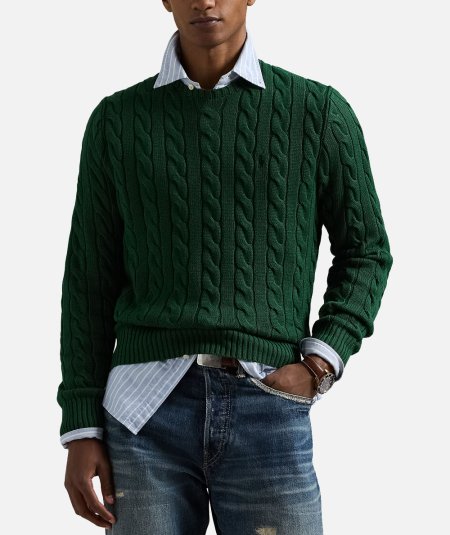 Cotton Cable Knit - Duepistudio ***** Abbigliamento, Accessori e Calzature | Uomo - Donna