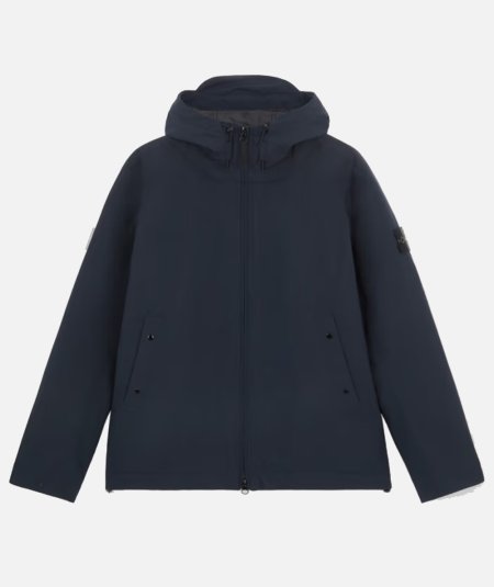 Blouson anti vento e impermeabile con cappuccio