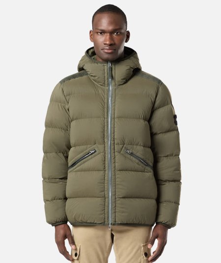 Mens winter coats stone island on sale