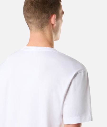 T-shirt a maniche corte con vestibilità slim