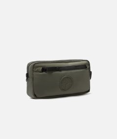 Borsa pochette con tracolla ad anello regolabile