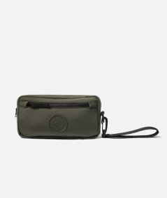 Borsa pochette con tracolla ad anello regolabile