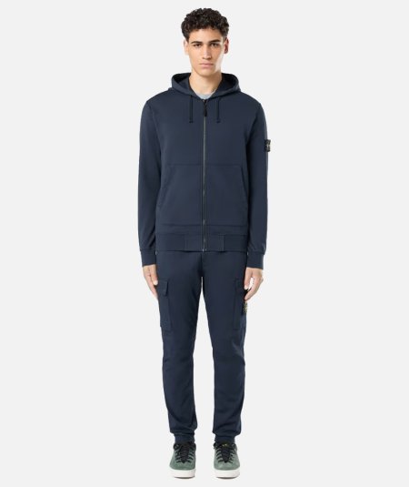 FELPA FULL-ZIP CON CAPPUCCIO