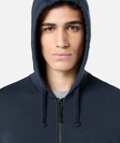 FELPA FULL-ZIP CON CAPPUCCIO