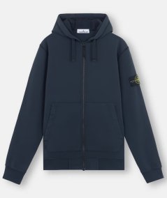 FELPA FULL-ZIP CON CAPPUCCIO