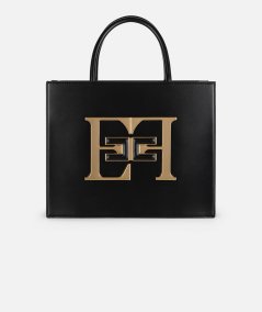 Borsa a mano media con logo