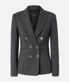 Blazer in tessuto tecnico punto stoffa