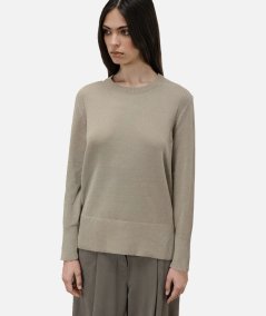 Maglia Velvet Vent Round Wom Knit