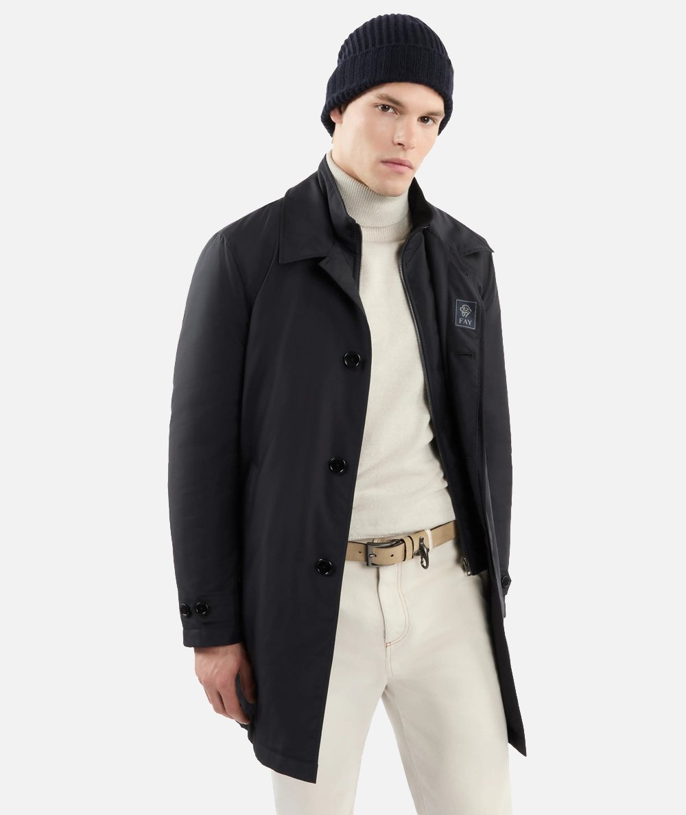 Technical Poplin Trench Morning Coat