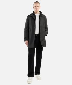 Trench Morning Coat in Popeline Tecnico