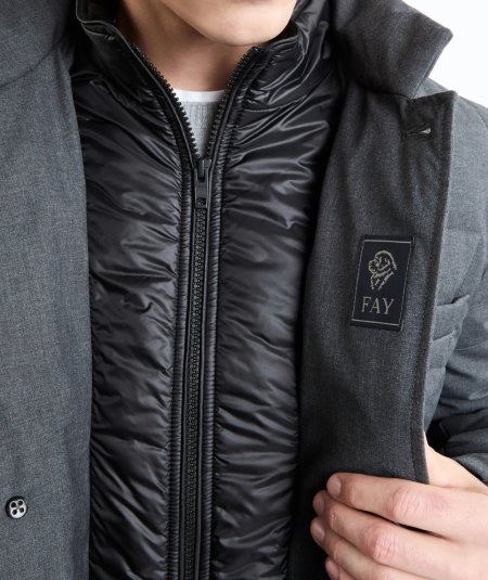 Canvas down jacket best sale