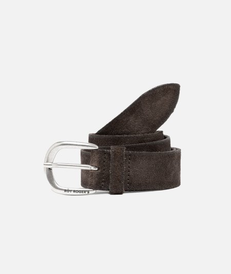 Suede belt