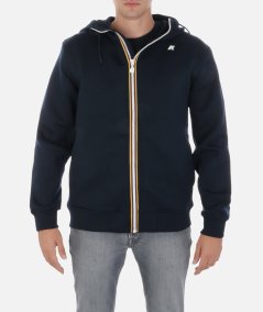 FELPA FULL-ZIP CAPPUCCIO RAINER SPACER