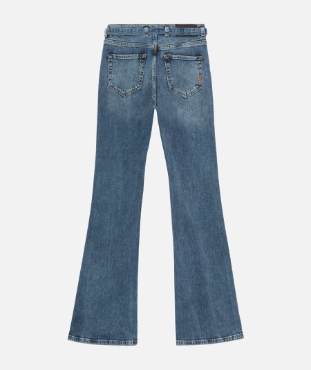 Jeans a zampa denim blue comfort