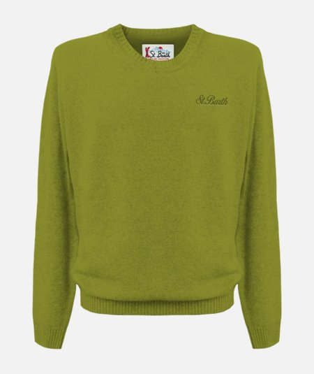 MAGLIA LAMBSWOOL 54 PISTACCHIO