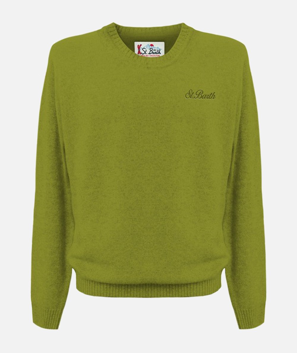 MAGLIA LAMBSWOOL 54 PISTACCHIO