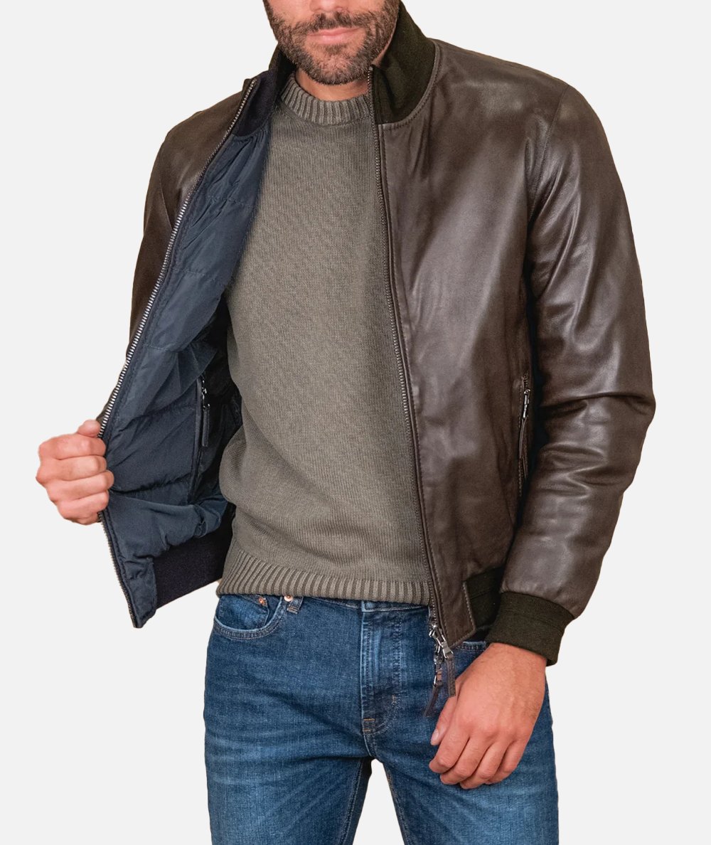 THE JACK LEATHER Men s Fall Winter 2024 Collection Jackets Coats and Accessories DUEPISTUDIO