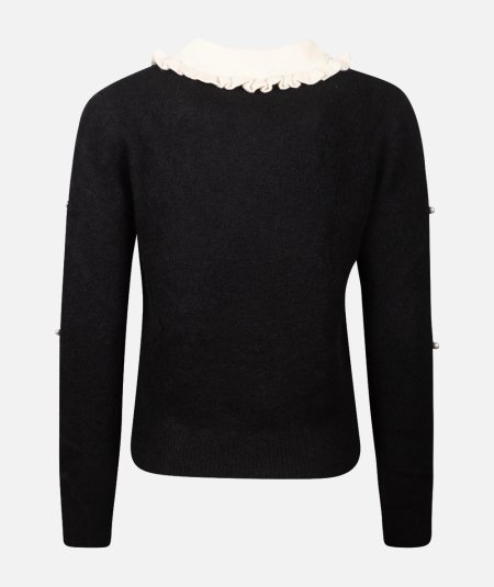 Maglione Levine Strecth Velvet nero