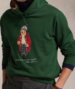 Polo Bear Fleece Hoodie