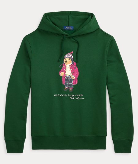 Polo Bear Fleece Hoodie