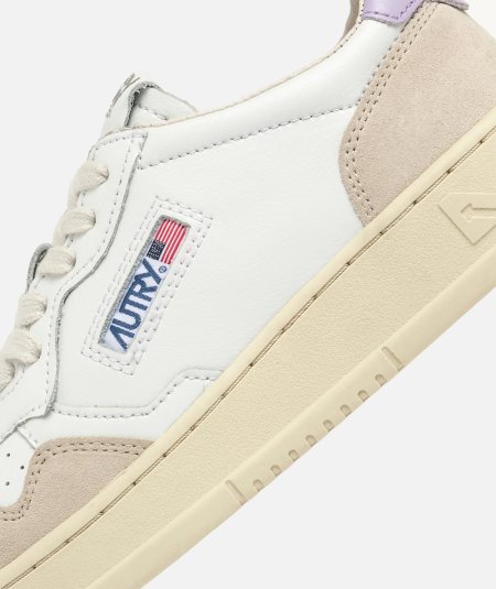 Medalist Low sneakers in leather and suede