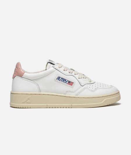 SNEAKERS LEATH / LEATH WHT-PINK - Duepistudio ***** Abbigliamento, Accessori e Calzature | Uomo - Donna