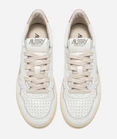 SNEAKERS LEATH / LEATH WHT-PINK