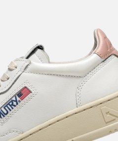 SNEAKERS LEATH / LEATH WHT-PINK