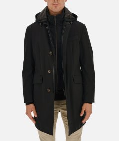 Parka con cappuccio